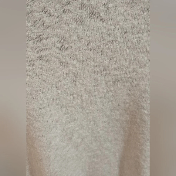 Calvin Klein white wool & nylon long sleeve turtle neck top - Picture 6 of 6